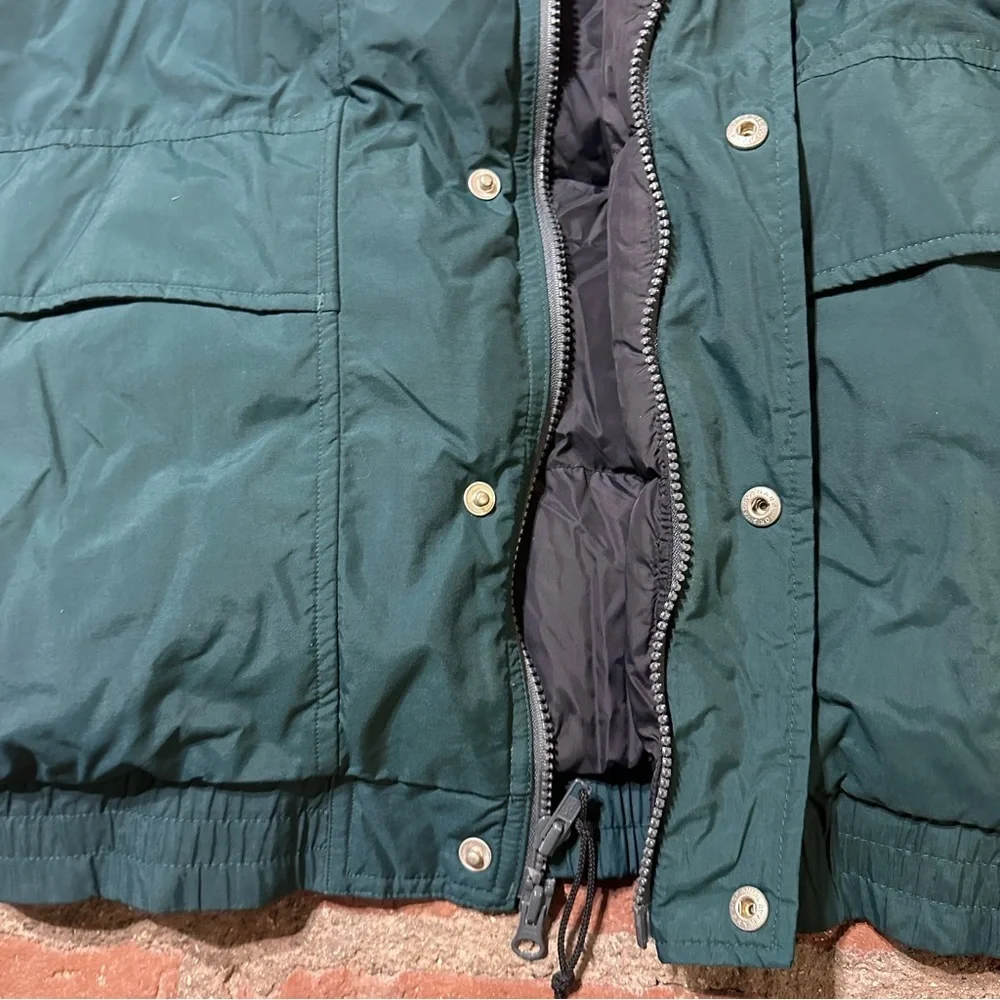 Men's Forest Green Vintage 90s REI Down Puffer Vest XL Outdoor Camping Hiking